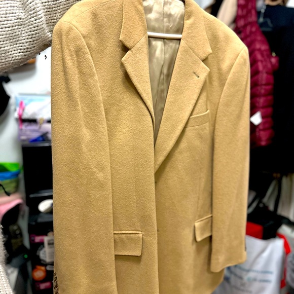 Super nice 100%Camel hair men’s sport jacket Blazer, It’s in great condition!! - Picture 7 of 8